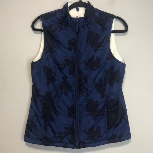 Tabi Reversible Zip Up Puffer Vest, size S - Picture 2 of 10
